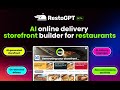 RestoGPT: AI For Restaurant Delivery