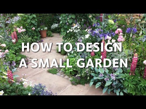 How do I create a small garden?