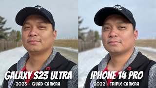 Samsung S23 Ultra vs iPhone 14 Pro camera shootout! (ULTIMATE SHOWDOWN!)