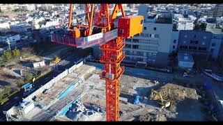 20171217　大阪府市共同住吉母子医療センター（仮称）建設工事進捗状況