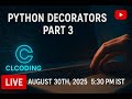 Python Decorators | Part 3