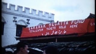 Sarawak, Kuching,  Regatta in 1960