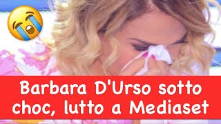 Barbara D'Urso sotto choc, lutto a Mediaset nessuno può crederci sei è spento…