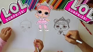 Desafio Dibujar Una Muneca Lol Surprise