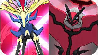 Pokémon X \u0026 Y - Xerneas and Yveltal Location and Battle (HQ)