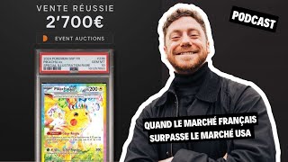 Le Pikachu d'Étincelles Déferlantes en PSA 10 vendu à 2 700€ !