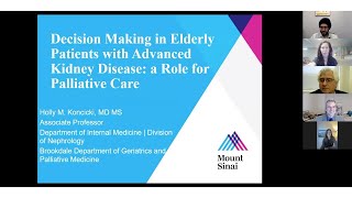 Decision Making in Elderly Patients with Advanced Kidney Disease: a Role for Pal