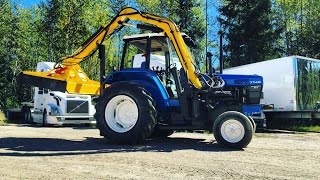 FORD 7740 TRACTOR WITH US MOWER