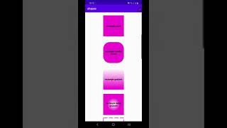 android shapes drawable