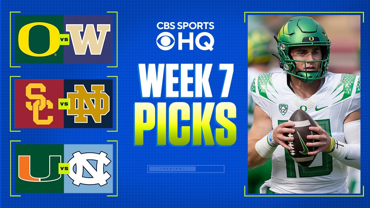 College Football Week 7 PICKS + BEST BETS I CBS Sports - YouTube