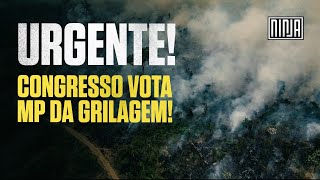 URGENTE! Congresso vota agora a MP da Grilagem! MP910