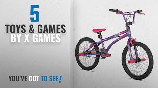 Top 10 X Games Toys & Games [2018]: X-Games FS-20 BMX/Freestyle Bicycle, 20-Inch, Purple/Pink