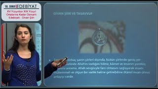 XV. Yüzyıldan XIX. Yüzyıl Ortalarına Kadar Osmanlı Edebiyatı, Divan Şiir - Edebiyat Konu Anlatımı