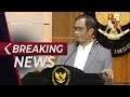 BREAKING NEWS - Mahfud MD Buka Suara Irjen Ferdy Sambo sebagai Tersangka Pembunuhan Brigadir J