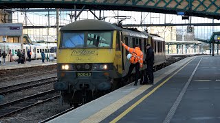 Trains in the Wet \u0026 Dry: New Years week at Carlisle 31 Dec 24 and  03 Jan 25