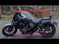 Modifying Rebel 1100  Passenger Seat and Pegs Lets mod are Bike