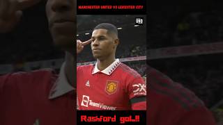 rashford vs Leicester city #shorts