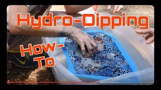 How To Do Hydro-Dipping At Home (Start to Finish Guide)