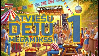 Latviešu Deju Megamikss 1 (By Dj Bacon) [2001]