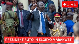 LIVE!! President Ruto \u0026 His Brigades ROARING in Elgeyo Marakwet County!!