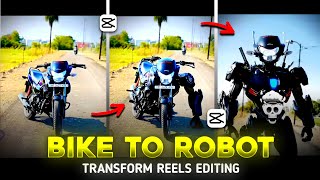 BIKE TO ROBOT💀 -Transformation video editing tutorial | bike to robot instagram trending reels edit