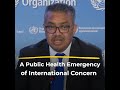 Monkeypox - public health emergency of international concern