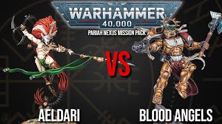 BRAND NEW CODEX - Aeldari Vs Blood Angels - Warhammer 40k 10th Edition