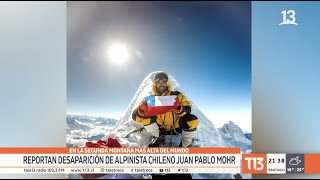 Reportan desaparición de alpinista chileno Juan Pablo Mohr en expedición en el \