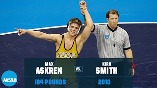 Max Askren vs. Kirk Smith: 2010 NCAA wrestling championships (184 lb.)