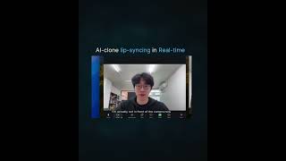 Ai-Clone Lip-syncing in Real-time