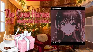 [The Crow Harem||unexcepted christmas||pt.12] haikyuu text||y/n harem||christmas special