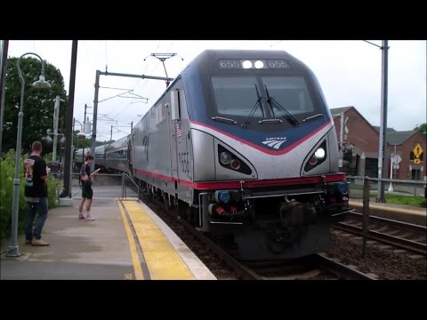 Train-Spotting: Amtrak: Northeast Regional Trains at Mystic, CT Train-Spotting: Amtrak: Northeast Regional Trains at Mystic, CT