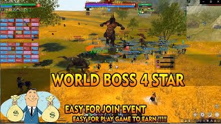 ARCHE WORLD WORLD BOSS 4 STAR