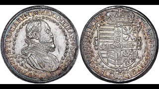 Auction 4 - Lot 18 - Archduke Maximilian (1602-1618) Thaler 1613 Hall