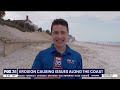 amid severe drought florida beaches at risk of continued erosion