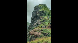 Monsoon Trek at Tandulwadi Fort, Maharastra #Shorts