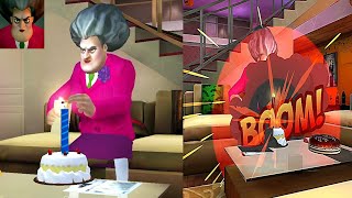 Scary Teacher 3D - NEW UPDATE - New Level | Chapter Party Popper  - Android \u0026 iOS GamesPlay