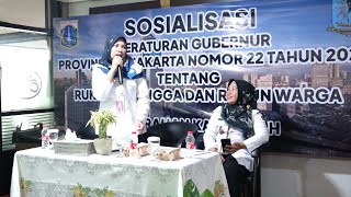 RT dan RW Se-Kelurahan Kayu Putih Ikuti Sosialisasi Pergub Nomor 22