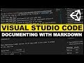 Visual Studio Code markdown preview with Unity3d source code and How to setup markdown in VSCode?
