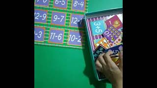 Math Bingo Addition Subtraction Game 🔢➕➖ |  #kidslearning #kids #toy