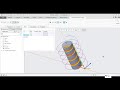 Volume Helical Sweep Creo Parametric