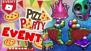 Roblox Pizza Party Free Items Videos 9tube Tv - pizza party event w roblox jak zdobyc wszystkie darmowe przedmioty do naszego ekwipunku