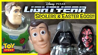 Toy Story LIGHTYEAR Easter Eggs Movie Spoilers Woody Star Wars Darth Vader Zurg Buzz Stranger Things