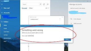 Fix: Mail App Error Code 0x8000000b / Can't Add Gmail Account