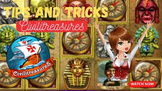 Slotomania Tips And Tricks Level Up Faster | Chasing Scatters On Civil Treasures