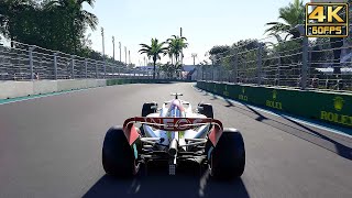 F1 2022 (MERCEDES) Miami Grand Prix Gameplay (PC) @ 4K 60ᶠᵖˢ ✔