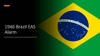 1946 Brazil EAS Alarm