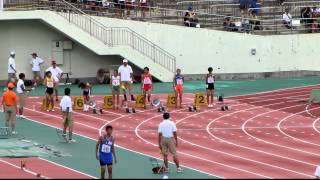 20120807_中学陸上・近畿総体_1年女子100m準決勝1組