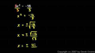 Complex Numbers, Part 2 - Simple Examples