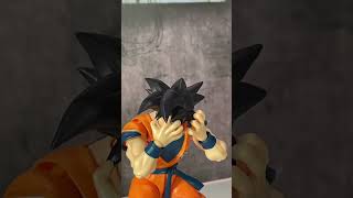 Don’t take Goku’s Brain😂😂 #dbz #anime #stopmotion #comedy #fyp